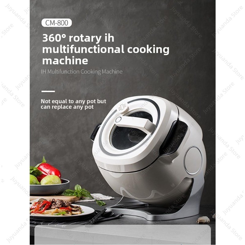Home Cooking Robot - Máquina de Cocina Multifuncional, Sartén Rotatoria