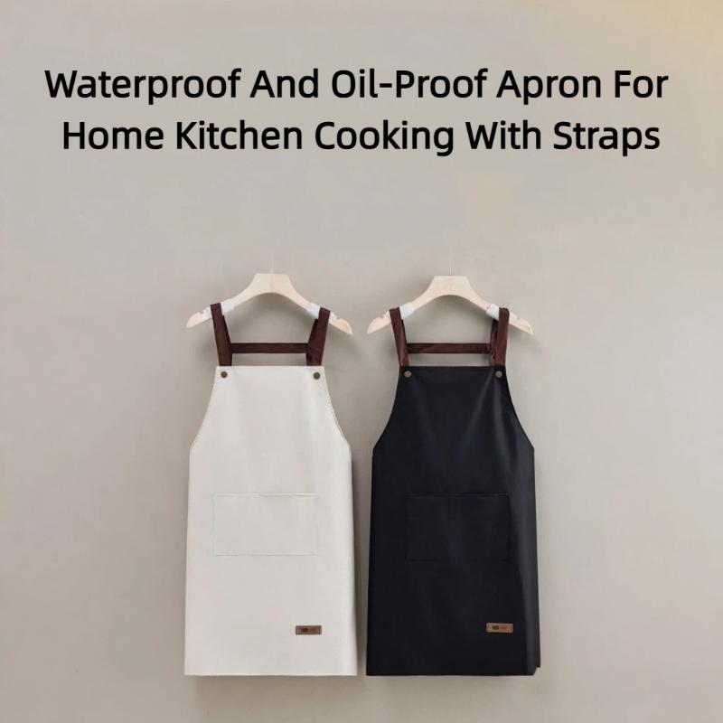 Home Cooking Cafe - 【SY】Delantal impermeable y resistente al aceite