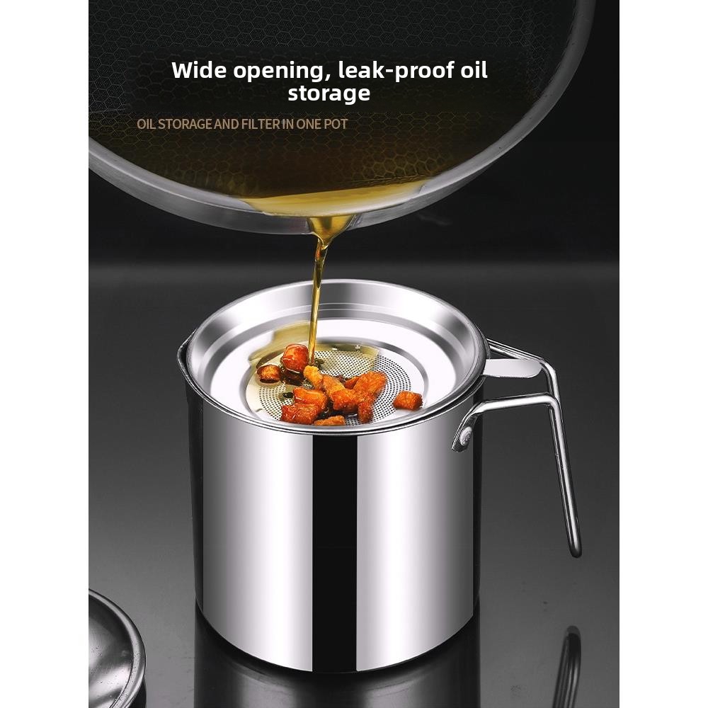 Home Cooking Oil Filter - Filtro de Aceite de Acero Inoxidable,