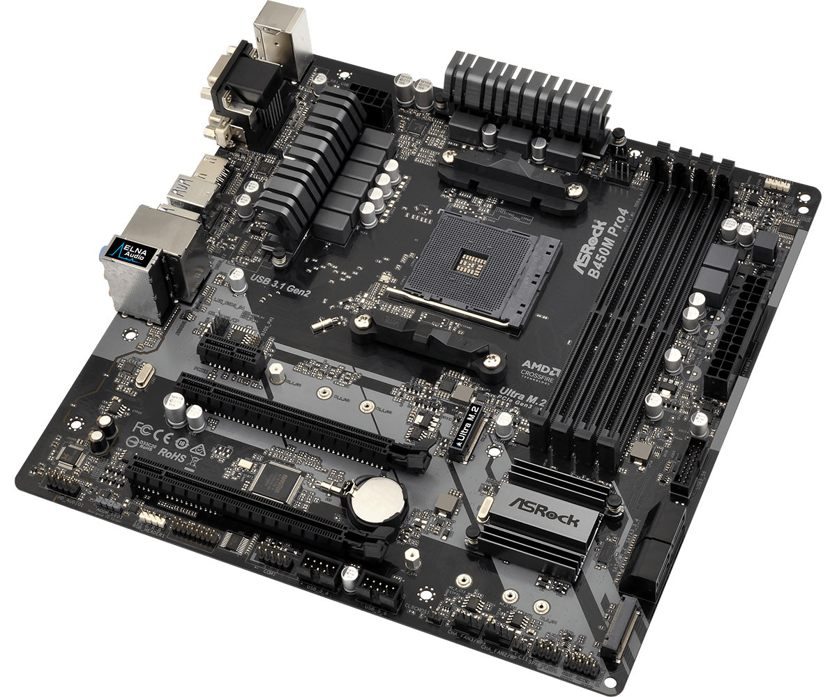 Placa base ASROCK B450M B450,  - Home Cooking Videos reseña y precio