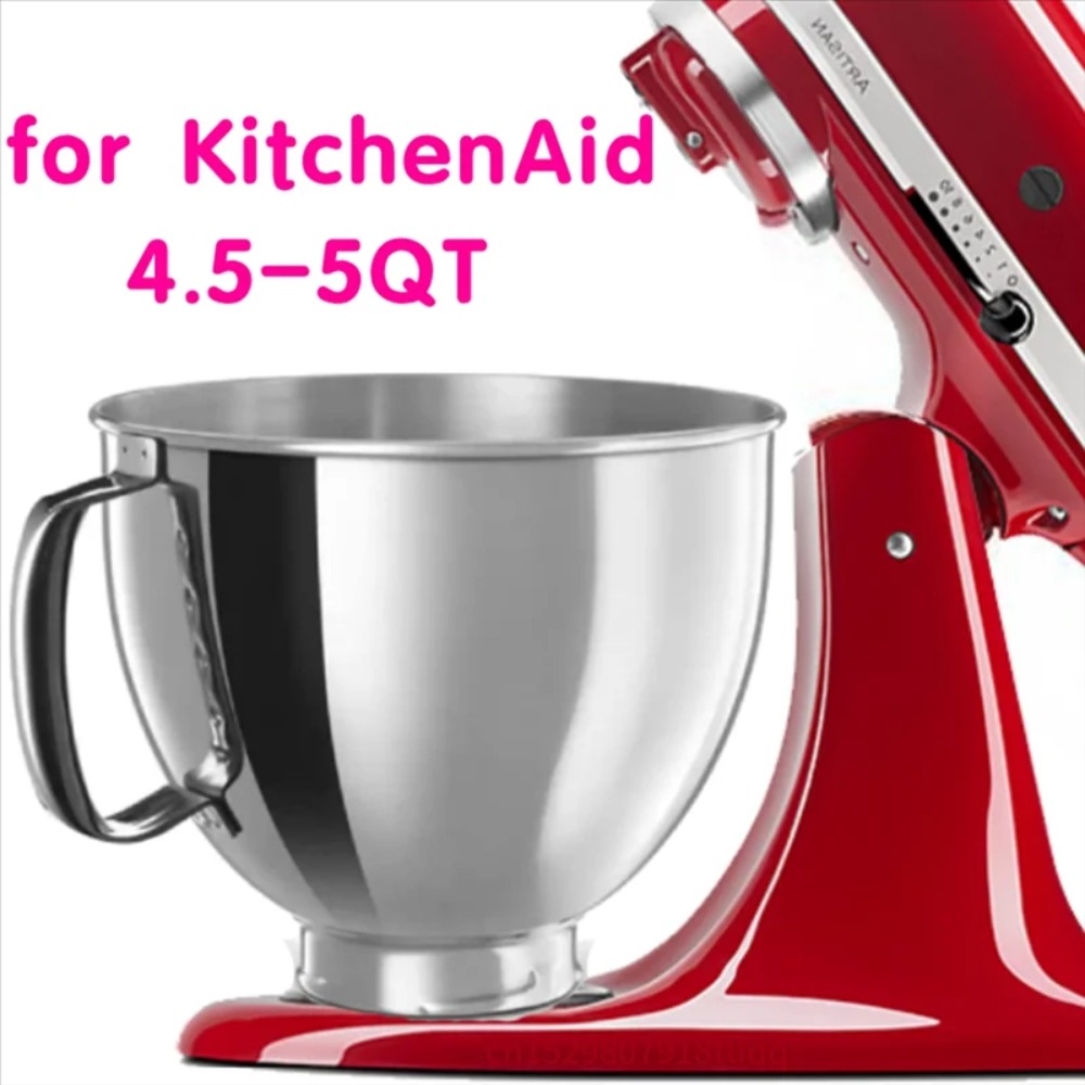 Tazón de Acero Inoxidable 304  - Kitchenaid Mixer Artisan 5Qt reseña y precio
