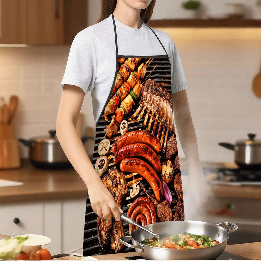 1 delantal divertido con temát - Home Cooking Cafe reseña y precio