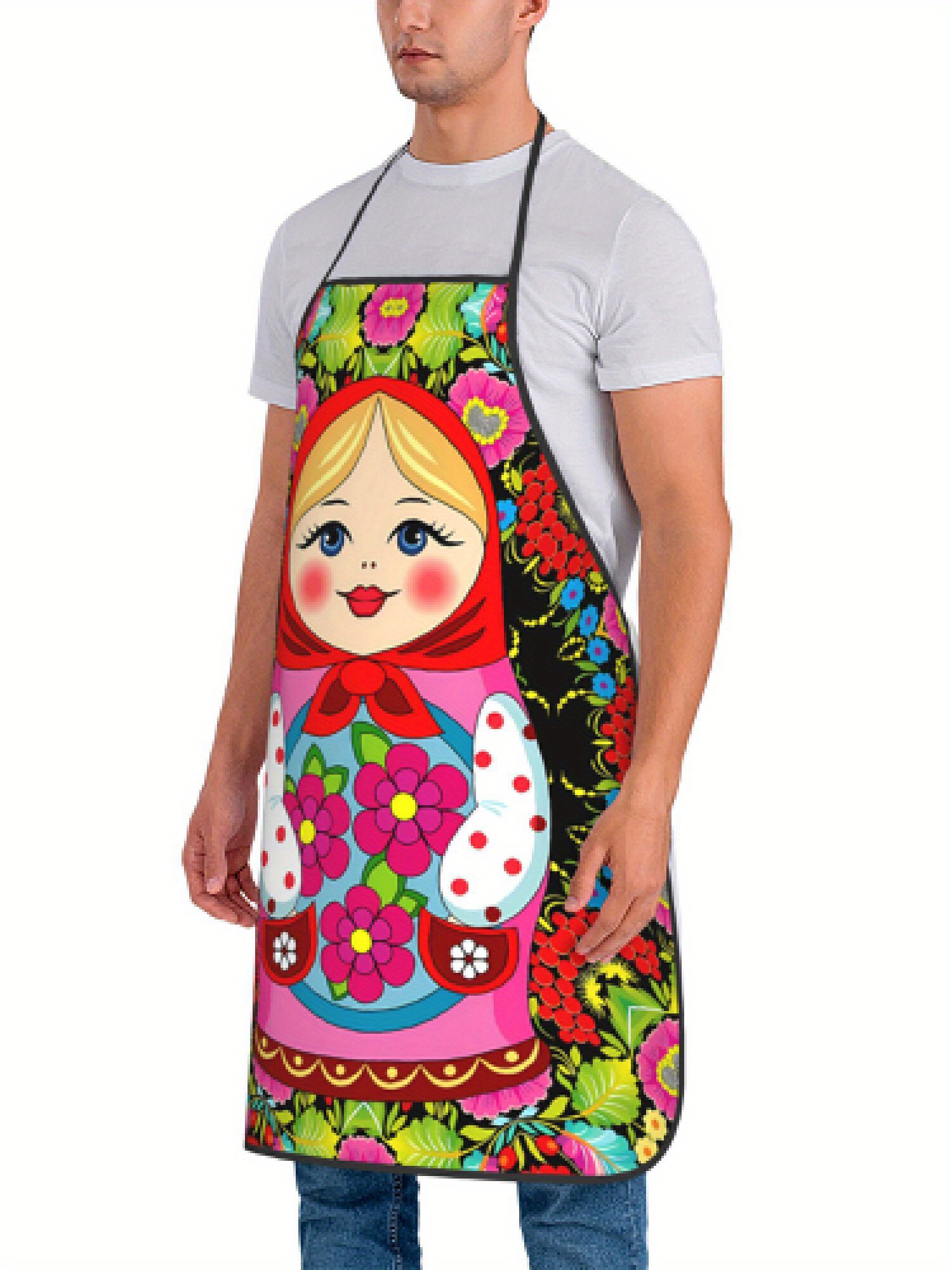 1 delantal de diseño retro flo - Home Cooking Cafe reseña y precio