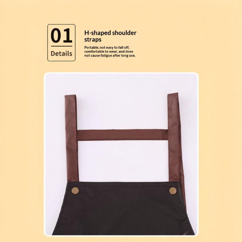 【SY】Delantal impermeable y res - Home Cooking Cafe reseña y precio