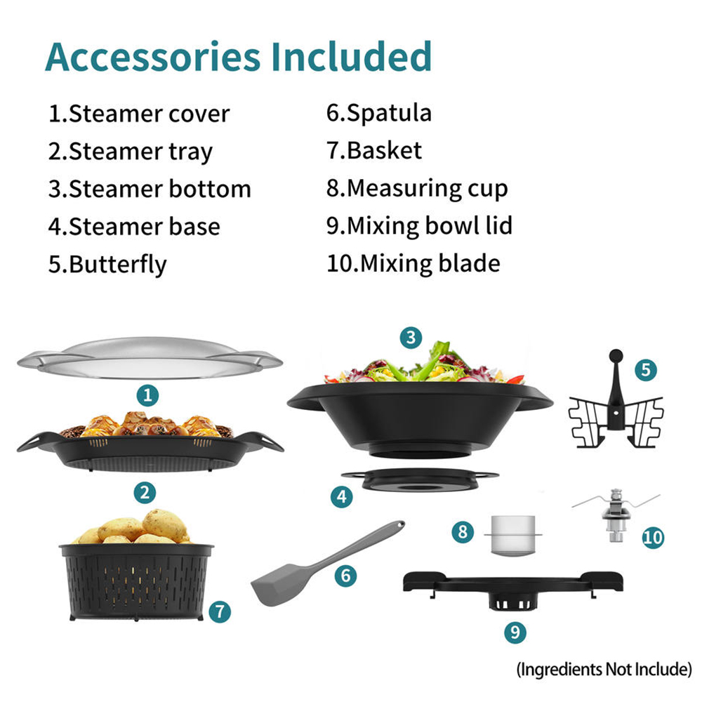 Robot de cocina multifunción t - Home Cooking Robot reseña y precio