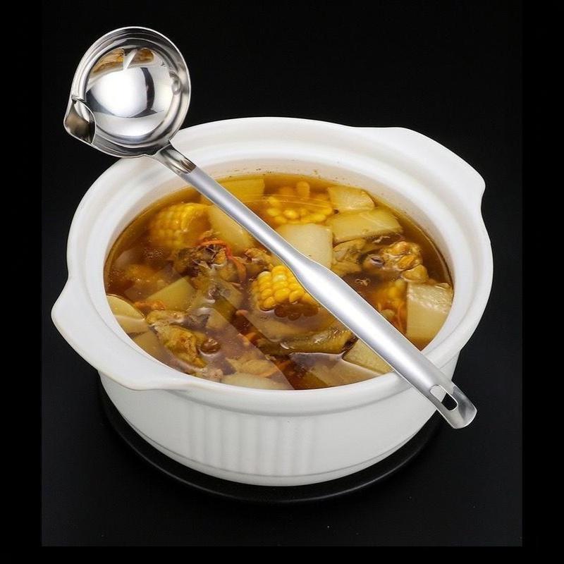 Cuchara Separadora de Aceite d - Home Cooking Oil Filter reseña y precio